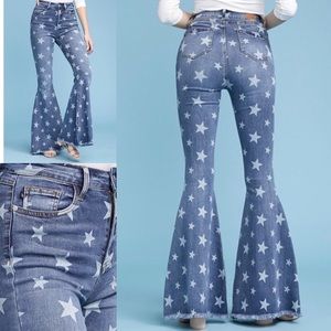 Bell bottom jeans